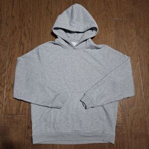 Alo Yoga Renown Heavy Weight Hoodie Sweatshirt Mens Medium Gray Pullover Fleece